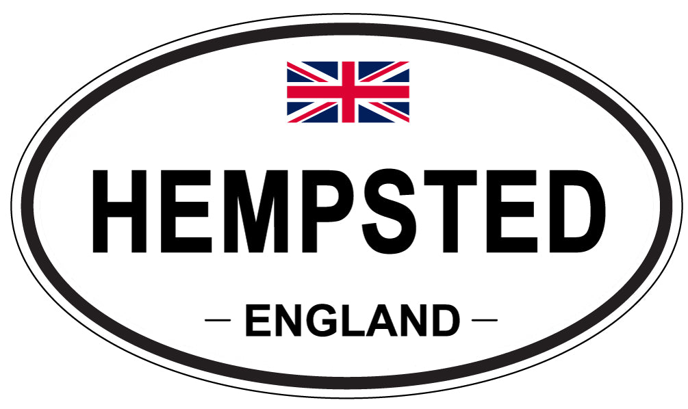 HEMPSTED, England - Oval Magnet