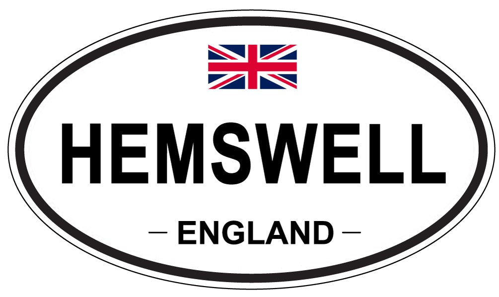 HEMSWELL, England - Oval Magnet
