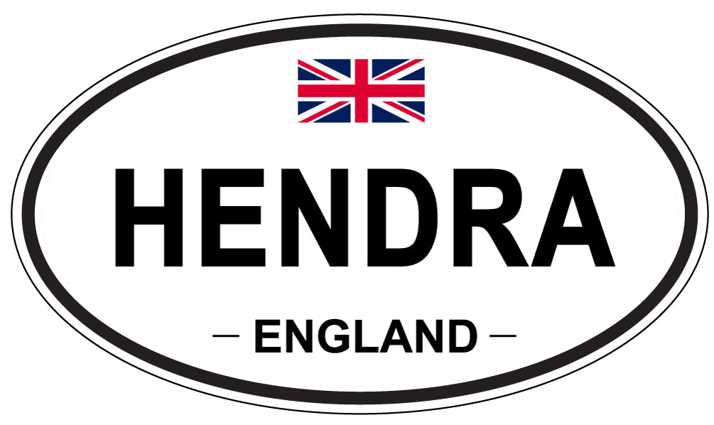 HENDRA, England - Oval Magnet