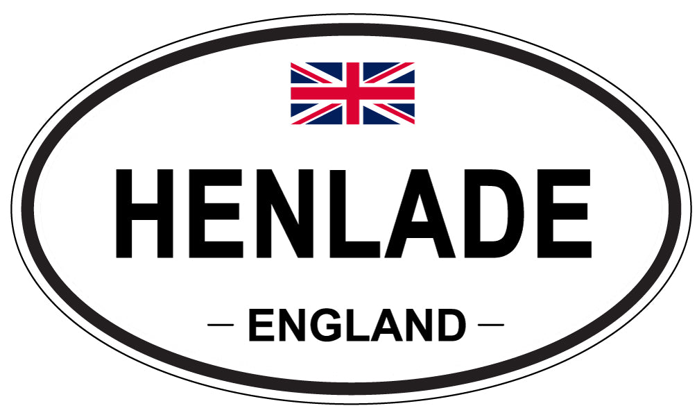 HENLADE, England - Oval Magnet