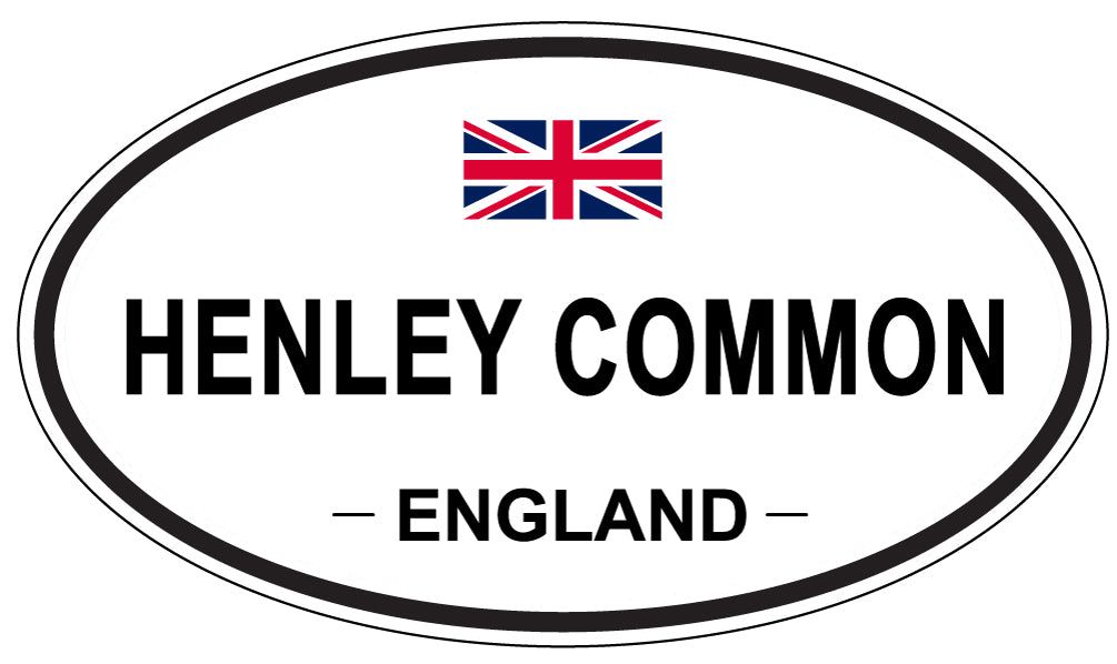 HENLEY COMMON, England - Oval Magnet