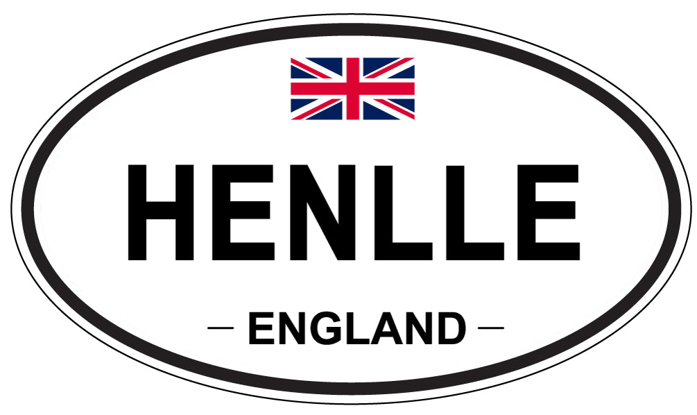 HENLLE, England - Oval Magnet