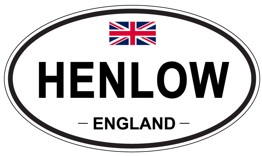 HENLOW, England - Oval Magnet