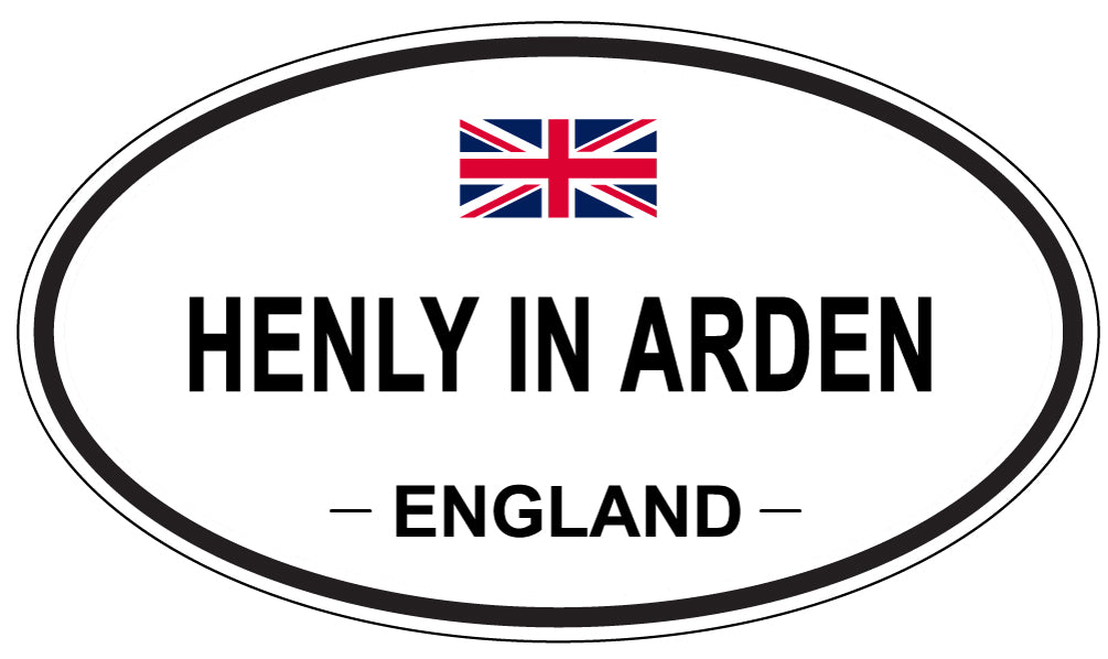 HENLY IN ARDEN, England - Oval Magnet
