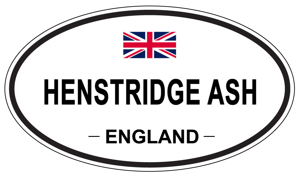 HENSTRIDGE ASH, England - Oval Magnet