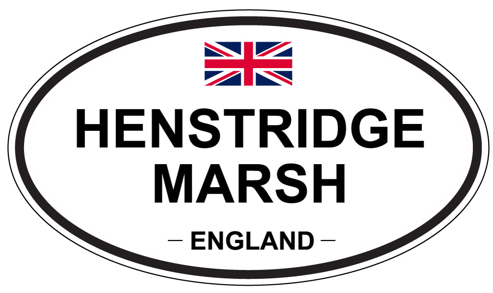 HENSTRIDGE MARSH, England - Oval Magnet