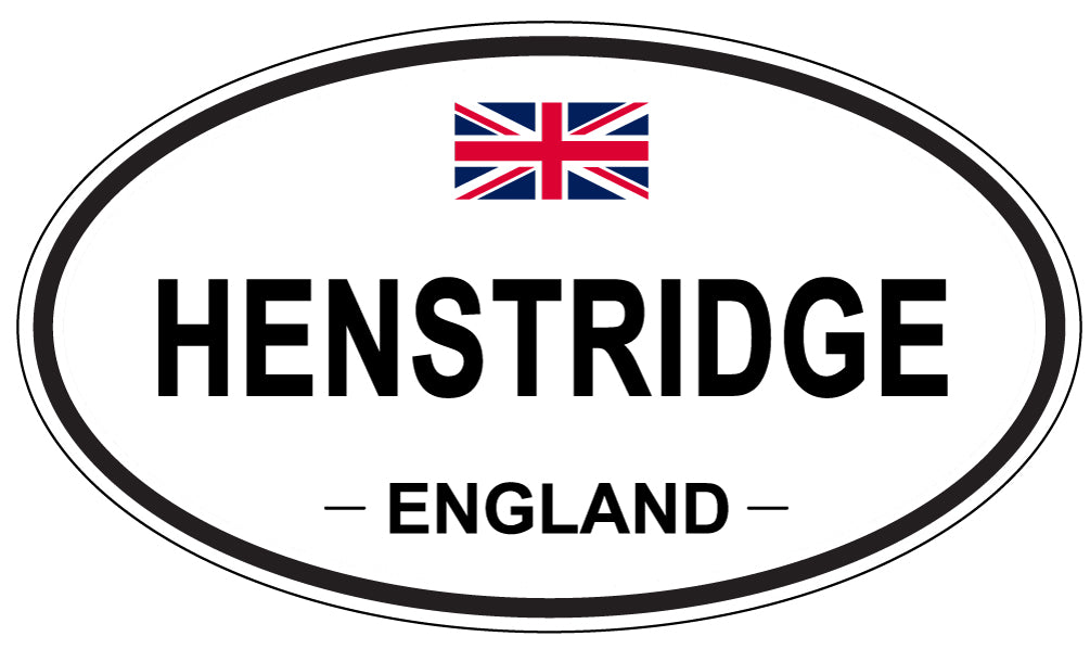 HENSTRIDGE, England - Oval Magnet