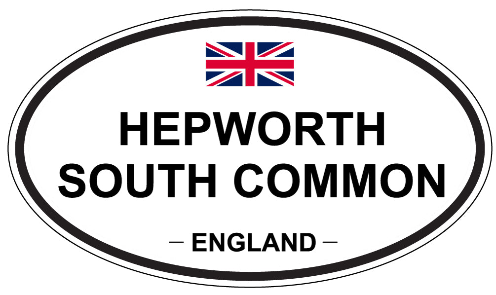 HEPWORTH SOUTH COMMON, England - Oval Magnet