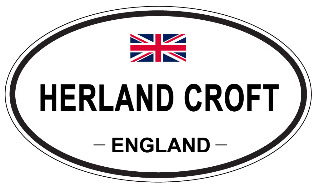 HERLAND CROFT, England - Oval Magnet