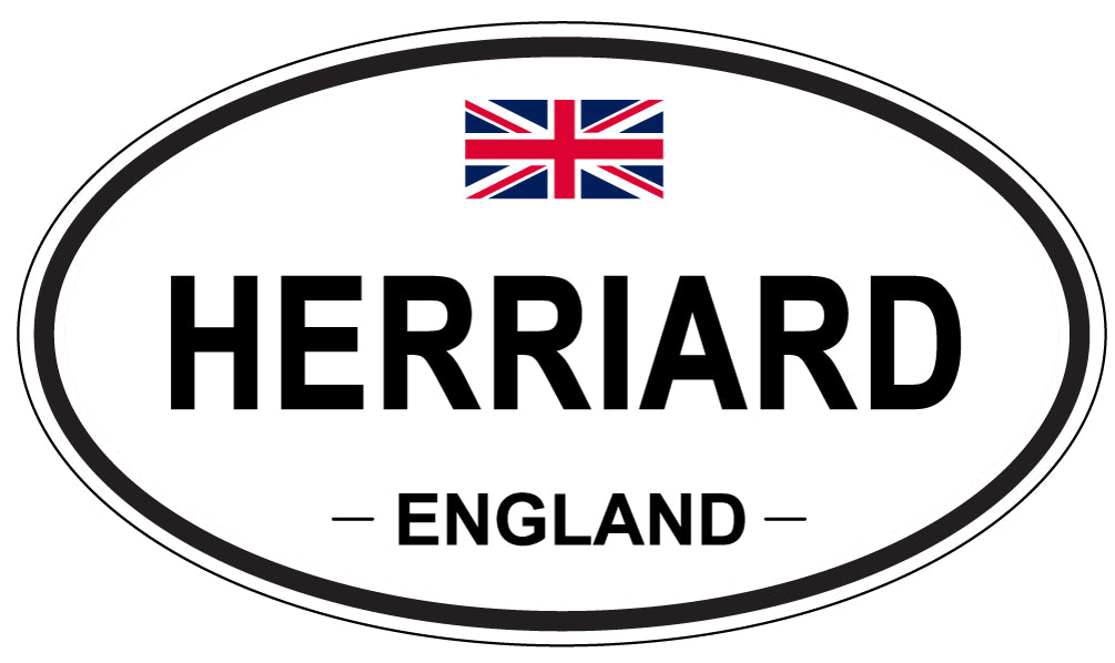 HERRIARD, England - Oval Magnet