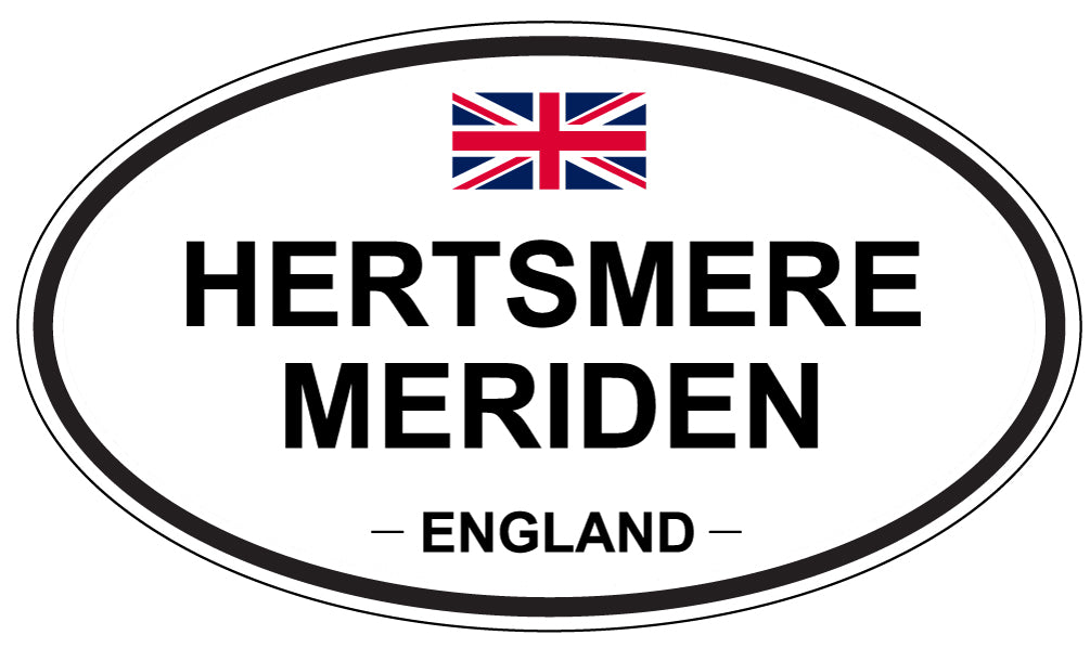 HERTSMERE MERIDEN, England - Oval Magnet