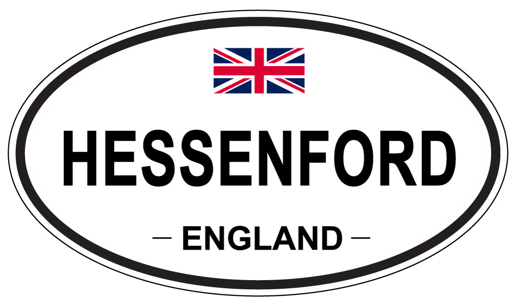 HESSENFORD, England - Oval Magnet