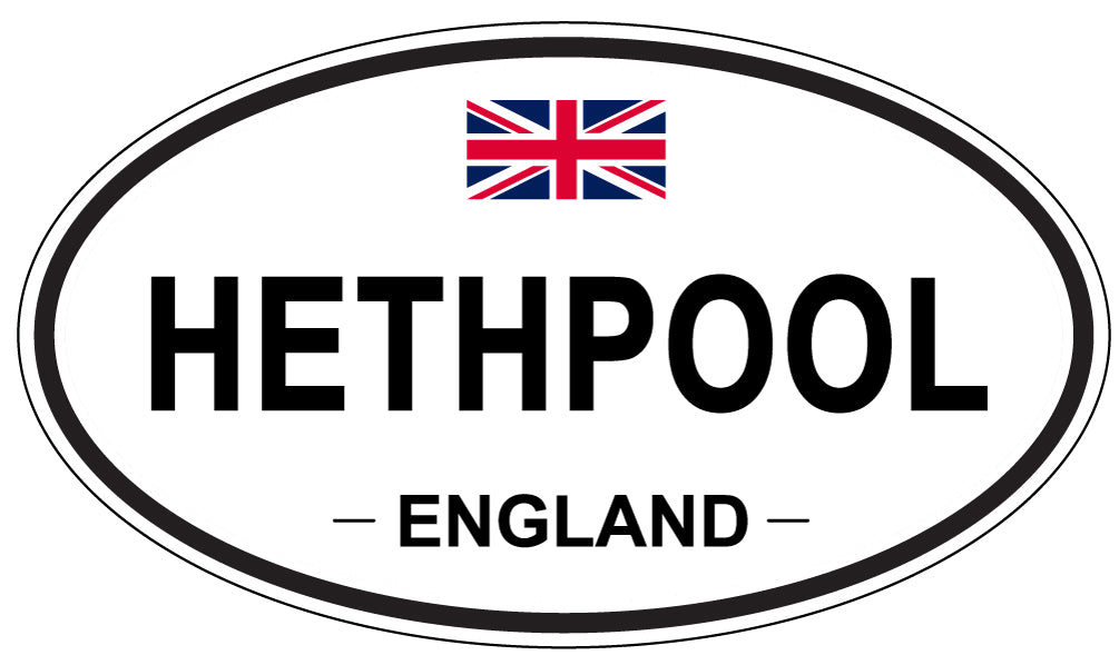 HETHPOOL, England - Oval Magnet