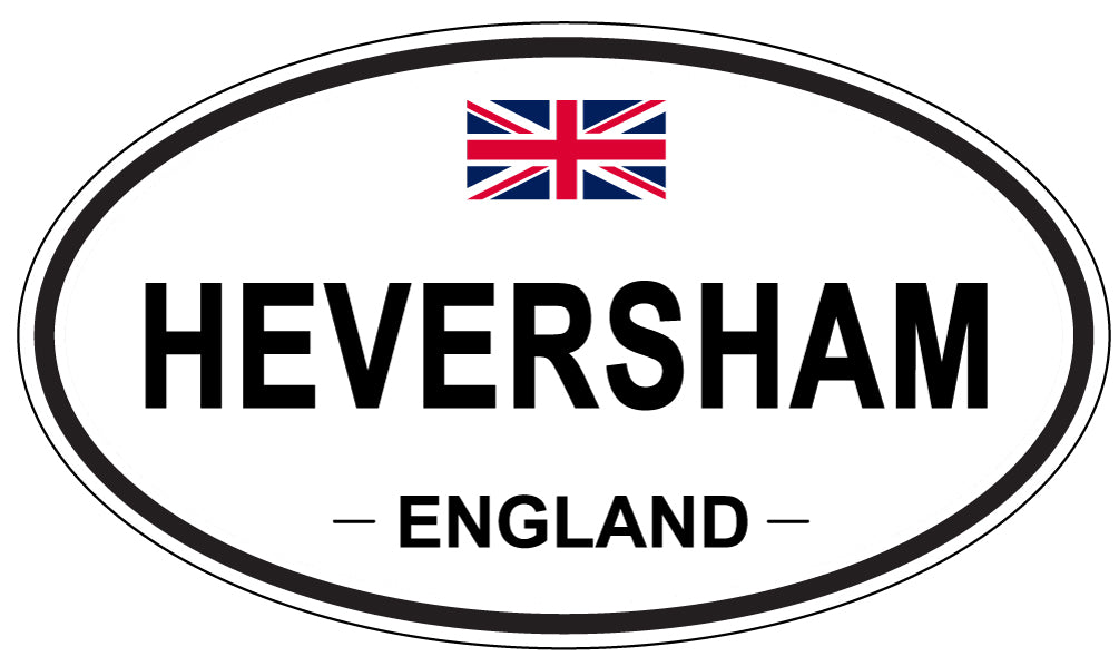 HEVERSHAM, England - Oval Magnet