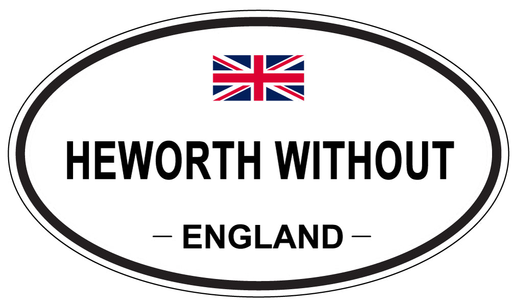 HEWORTH WITHOUT, England - Oval Magnet