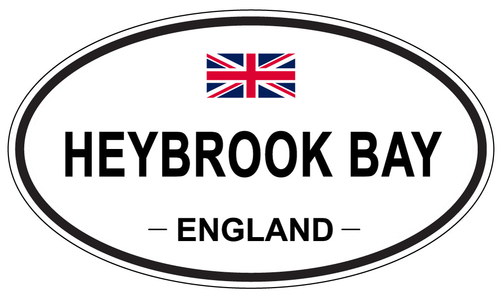 HEYBROOK BAY, England - Oval Magnet
