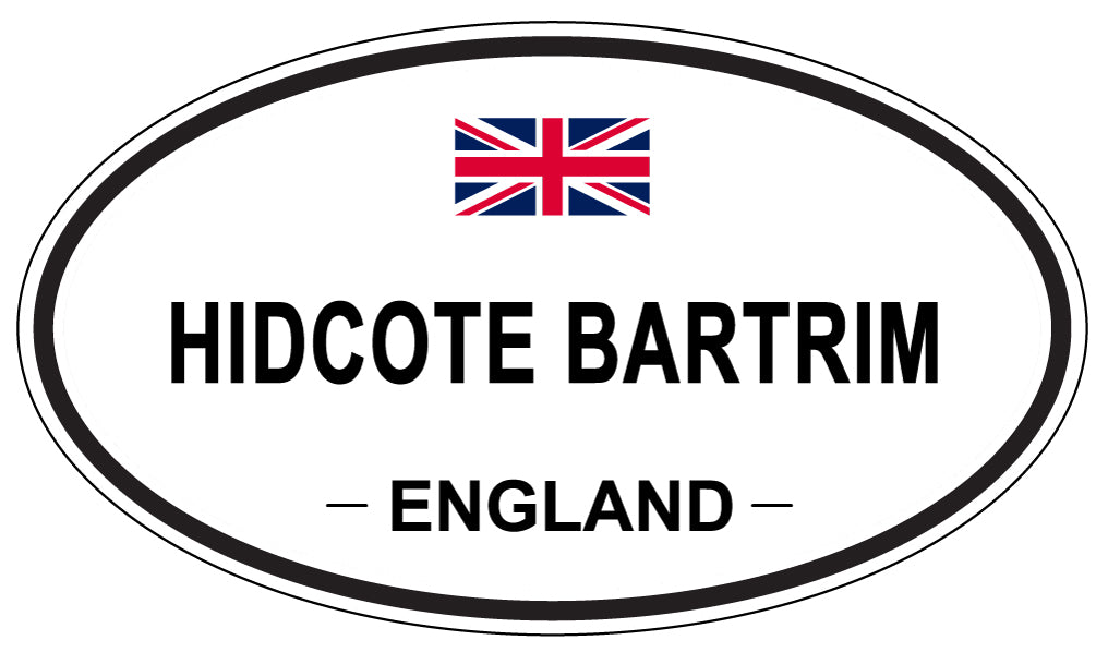 HIDCOTE BARTRIM, England - Oval Magnet