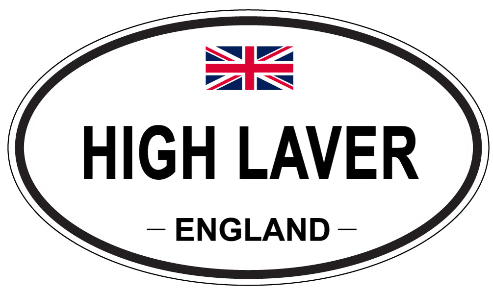 HIGH LAVER, England - Oval Magnet