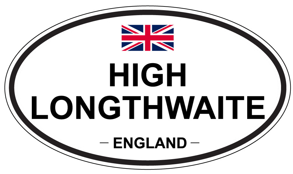HIGH LONGTHWAITE, England - Oval Magnet