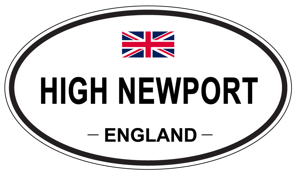 HIGH NEWPORT, England - Oval Magnet