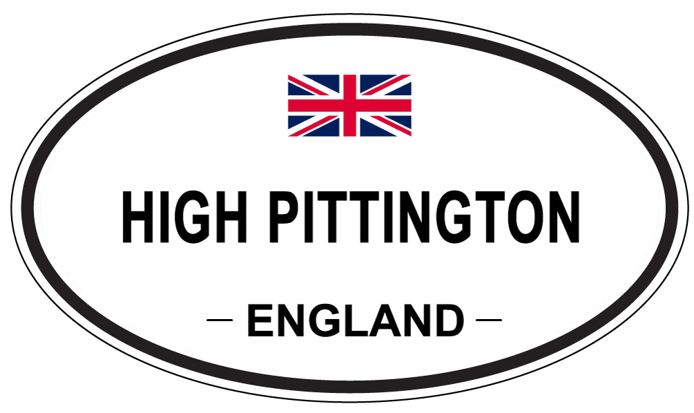 HIGH PITTINGTON, England - Oval Magnet