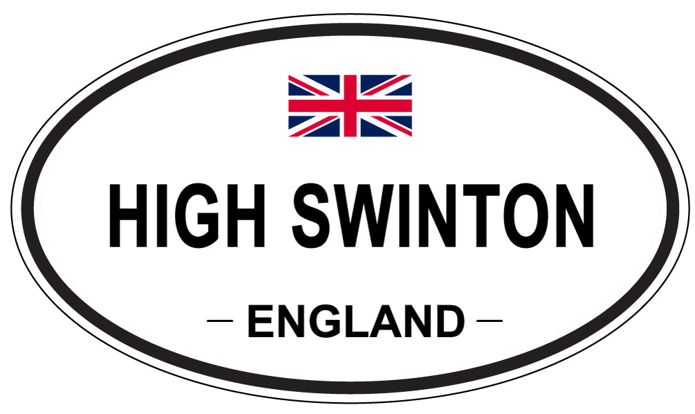 HIGH SWINTON, England - Oval Magnet