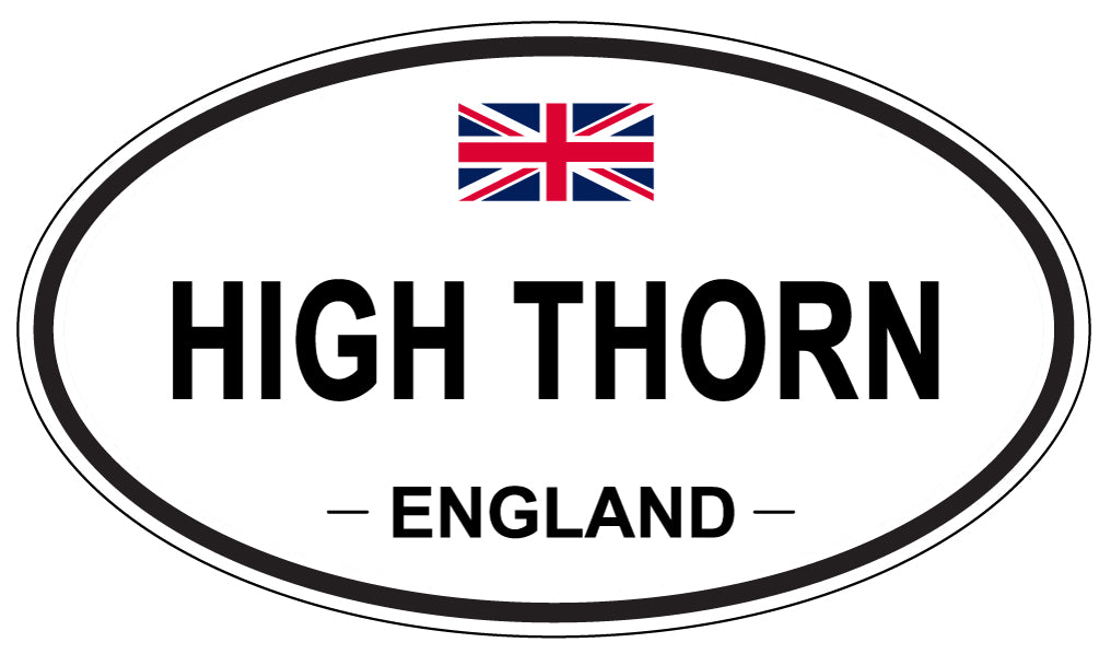 HIGH THORN, England - Oval Magnet