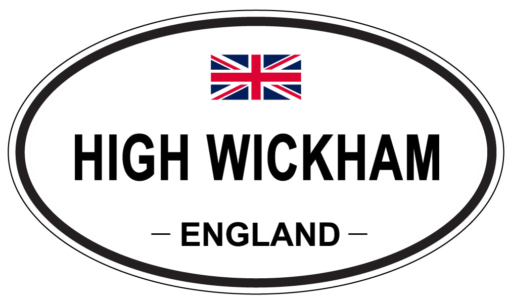 HIGH WICKHAM, England - Oval Magnet
