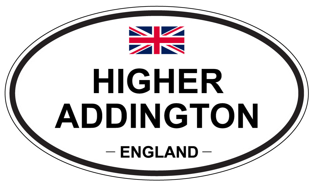 HIGHER ADDINGTON, England - Oval Magnet