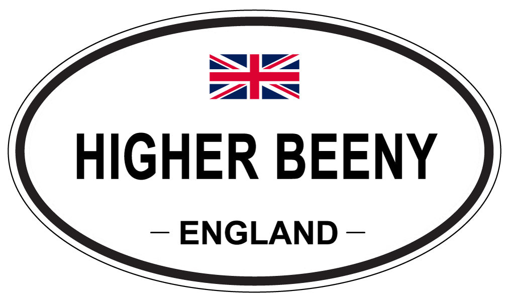 HIGHER BEENY, England - Oval Magnet