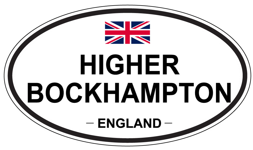 HIGHER BOCKHAMPTON, England - Oval Magnet