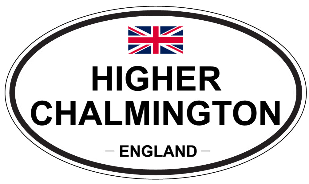 HIGHER CHALMINGTON, England - Oval Magnet