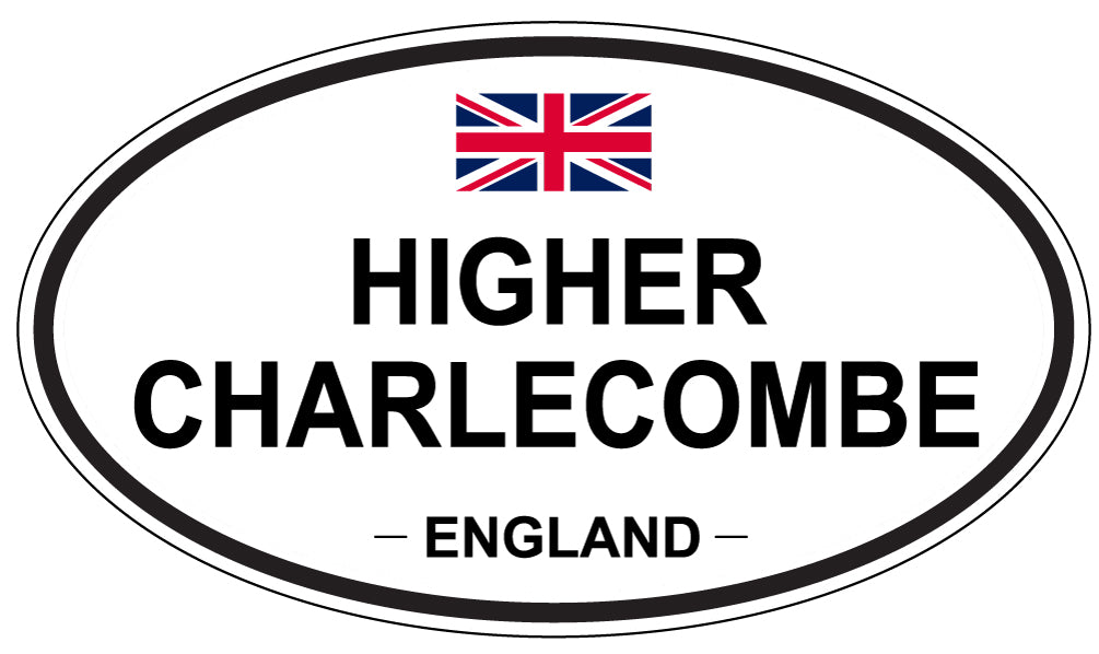 HIGHER CHARLECOMBE, England - Oval Magnet