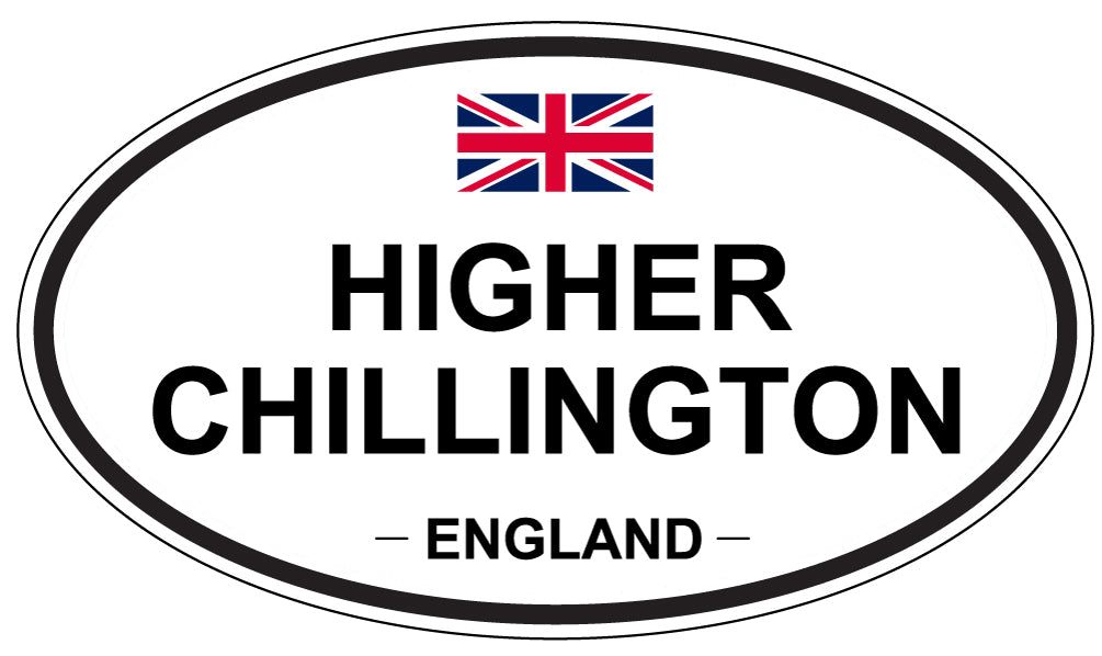 HIGHER CHILLINGTON, England - Oval Magnet