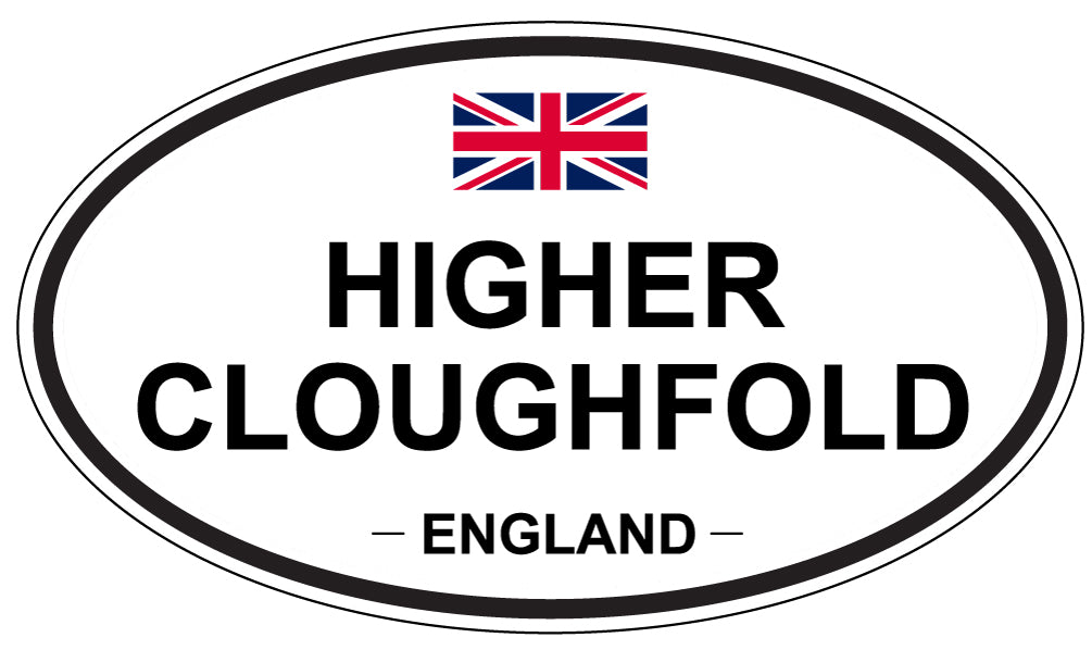 HIGHER CLOUGHFOLD, England - Oval Magnet