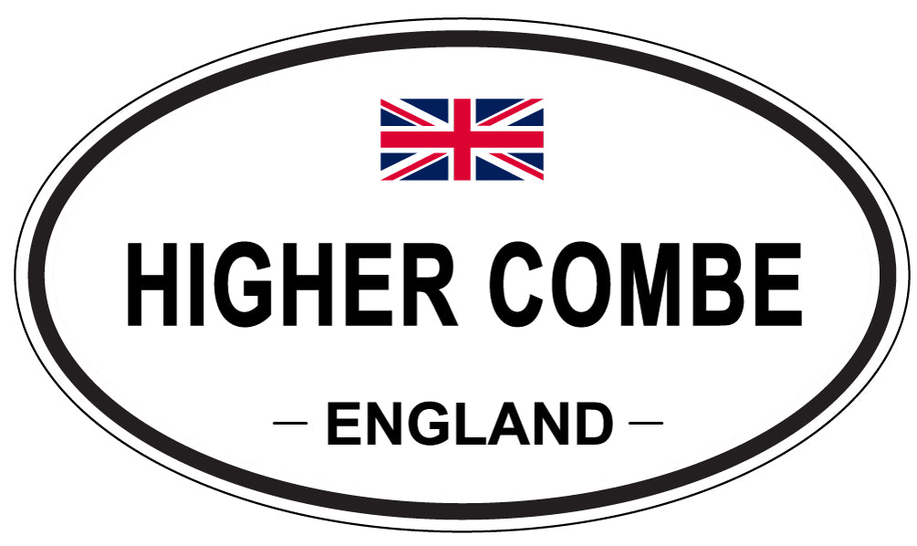 HIGHER COMBE, England - Oval Magnet
