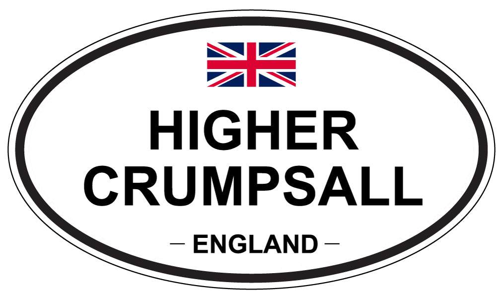 HIGHER CRUMPSALL, England - Oval Magnet