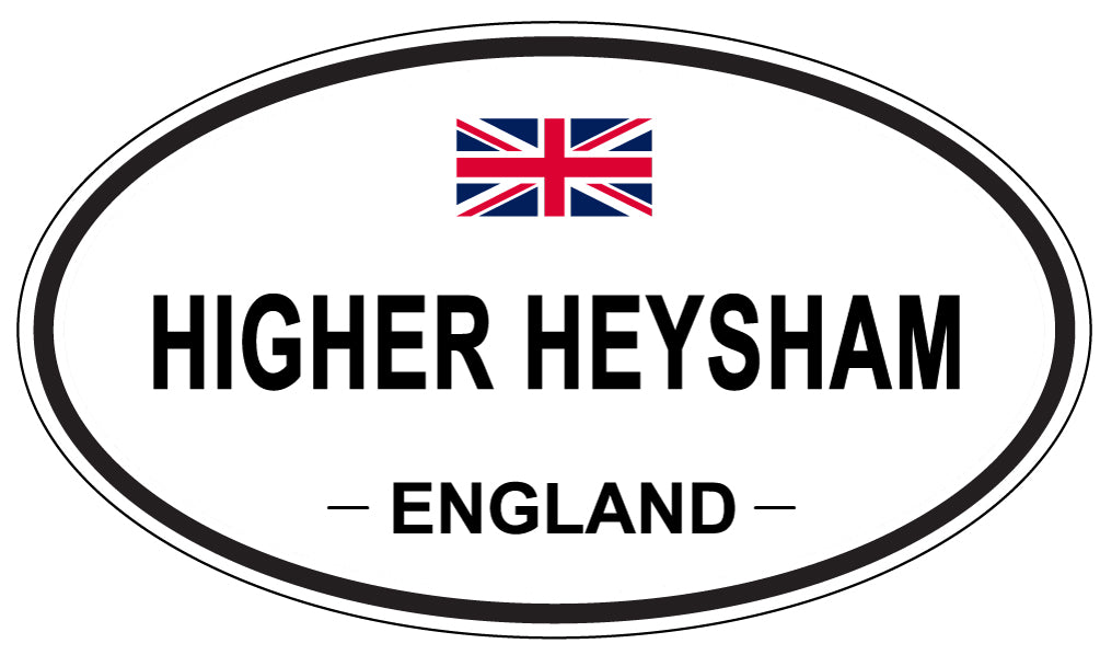 HIGHER HEYSHAM, England - Oval Magnet
