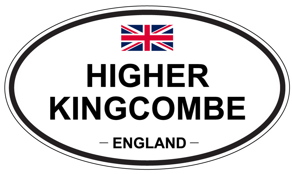 HIGHER KINGCOMBE, England - Oval Magnet