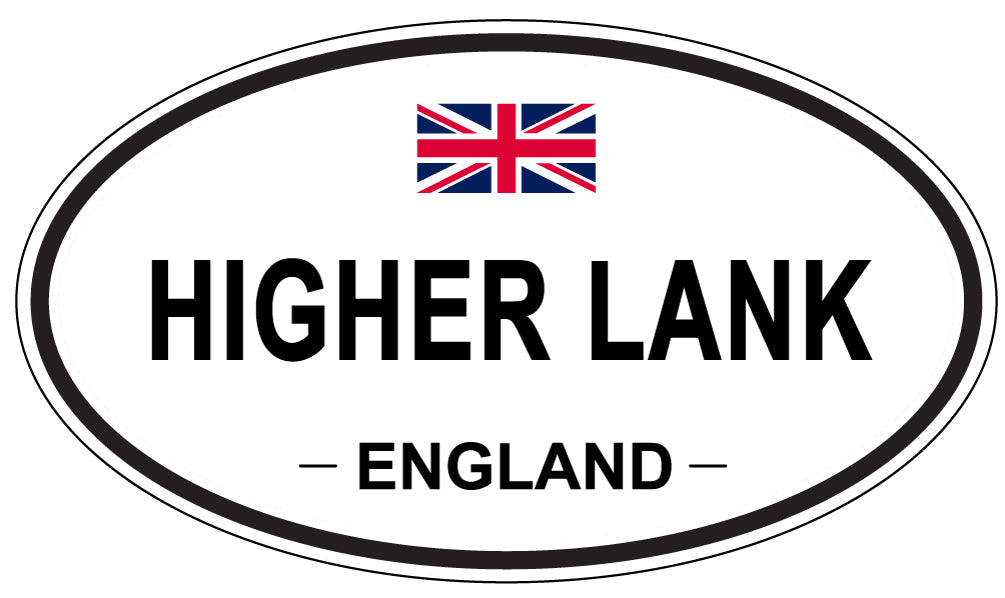 HIGHER LANK, England - Oval Magnet