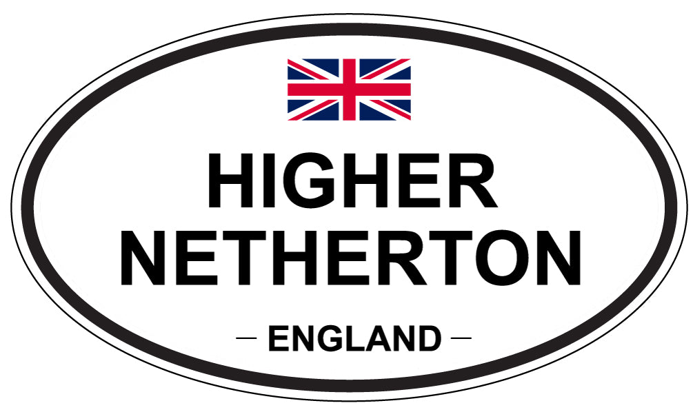 HIGHER NETHERTON, England - Oval Magnet