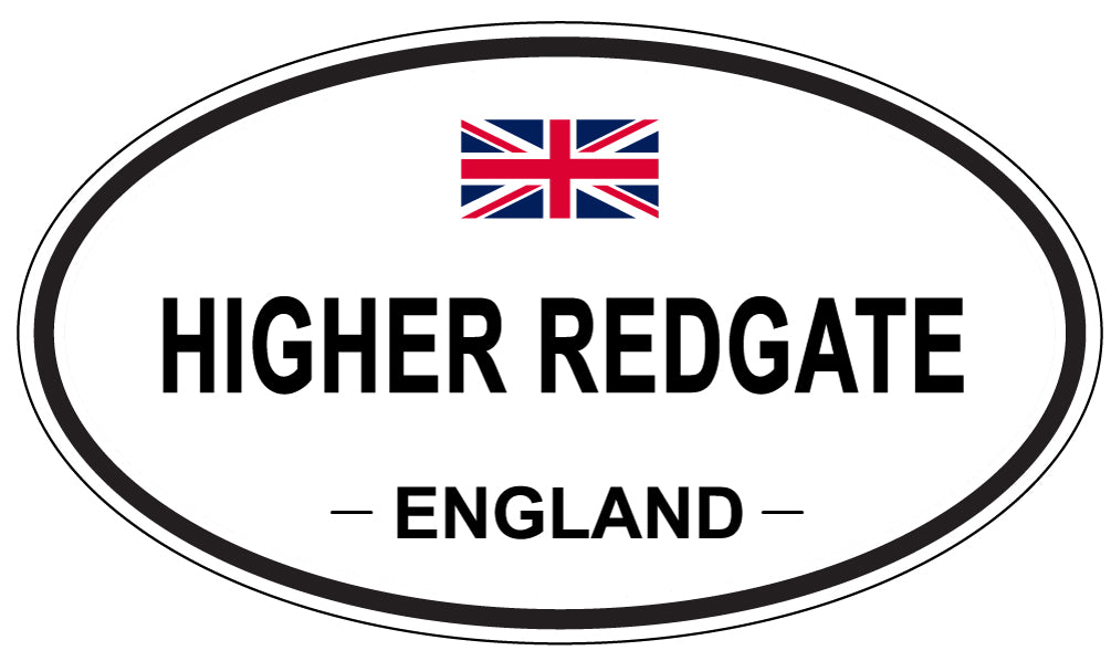 HIGHER REDGATE, England - Oval Magnet