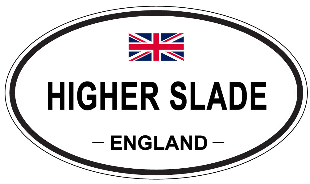 HIGHER SLADE, England - Oval Magnet