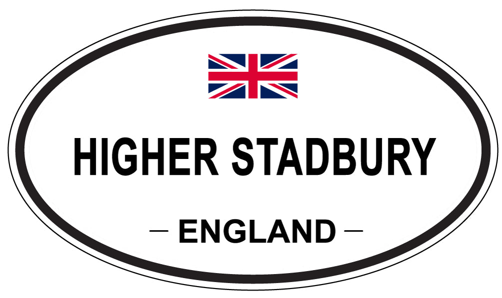 HIGHER STADBURY, England - Oval Magnet