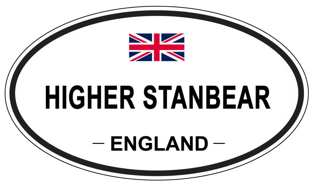 HIGHER STANBEAR, England - Oval Magnet