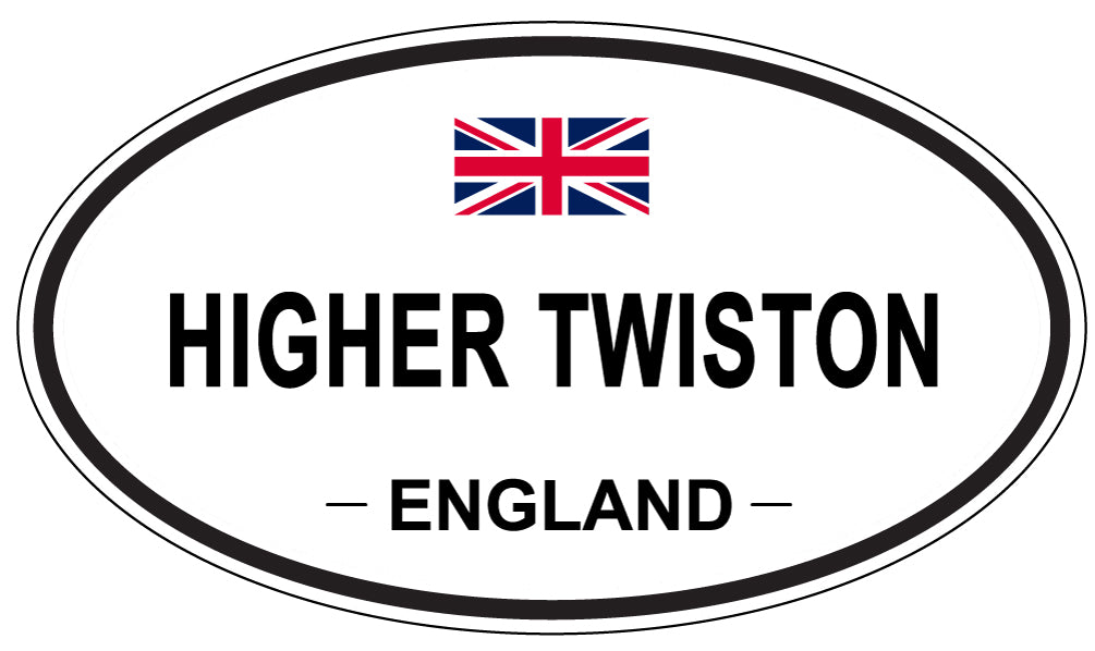 HIGHER TWISTON, England - Oval Magnet