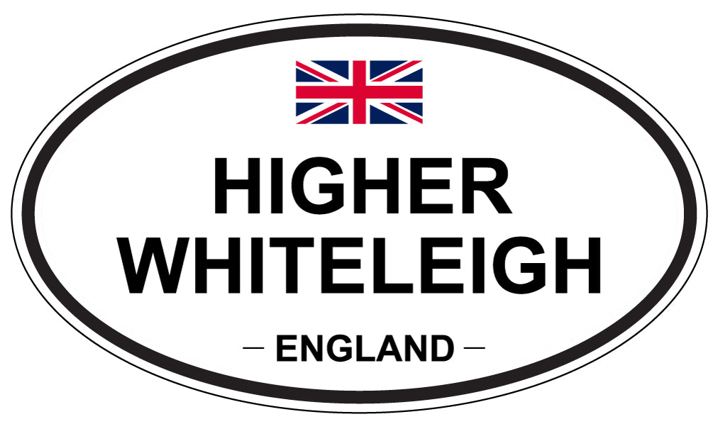 HIGHER WHITELEIGH, England - Oval Magnet
