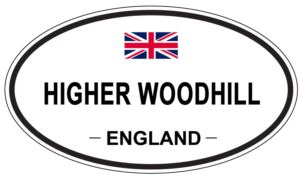 HIGHER WOODHILL, England - Oval Magnet