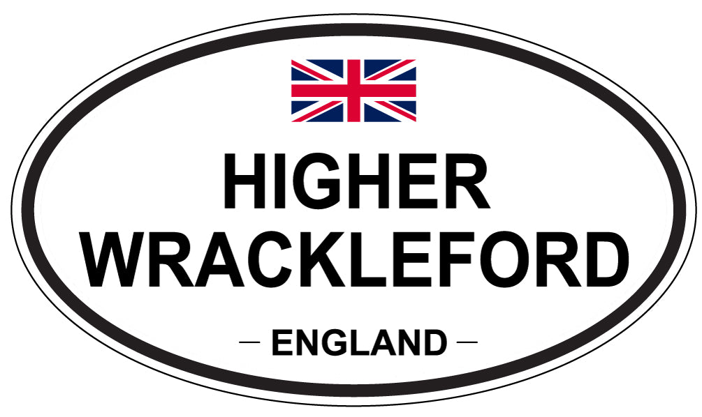 HIGHER WRACKLEFORD, England - Oval Magnet
