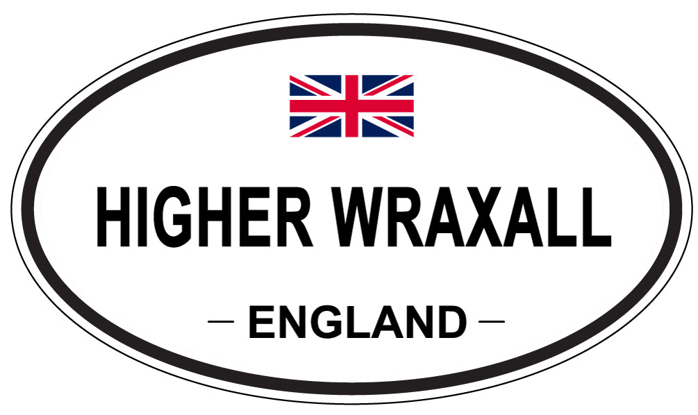 HIGHER WRAXALL, England - Oval Magnet